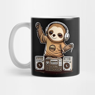 Sloth Dj Mug